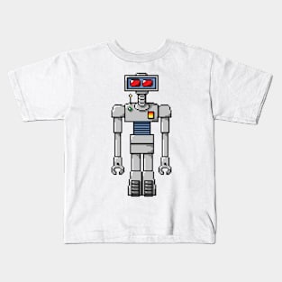 Pixel Robot 039 Kids T-Shirt